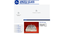 Desktop Screenshot of angeliglass.com
